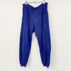 【3点以上まとめ買いで20%OFF】古着 used　～90s　NIKE　ナイキ　スウェットパンツ　ヴィンテージ　銀タグ　青　ブルー　Mサイズ