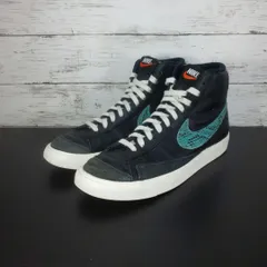 NIKE BLAZERMID '77 VNTG SNAKESKIN ナイキ ブレザー ミッド '77 スネーク スキン スワッシュ スニーカー 26.5cm ブラック 黒 CI1176-001 L09083
