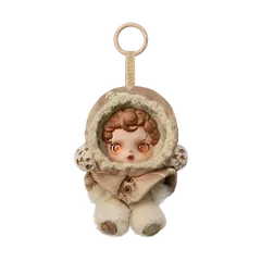 【未使用・内袋未開封】SKULLPANDA L’impressionnisme Amber ぬいぐるみペンダント POP MART 国内正規品