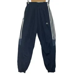 00's/00年代ヴィンテージ adidas/アディダス ナイロンパンツ トラックパンツ ナイロンパンツ トレーニング スポーツ スリーライン 袖ジップ Germany製 メンズ L ネイビー/ブルーブラック