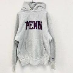 【3点以上まとめ買いで20%OFF】古着 used　90s　champion　チャンピオン　リバースウィーブ　スウェットパーカー/フーディー　グレー　Lサイズ