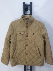 ポロラルフローレン キルティング ジャケット ベージュ BOYS PLANET(ボイプラ) m 10-12
