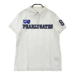 サイズ：1 PEARLY GATES パーリーゲイツ  半袖ポロシャツ  ホワイト系 [240101555497] ゴルフウェア レディース ストスト