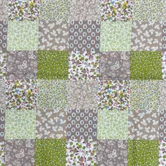 【専用】生地・ハギレ　パッチワーク風　コットンこばやし