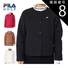 種類8：ピンク(PK)/M フィラゴルフ ハート柄キルティング 4WAYストレッチ ノーカラー 中綿ブルゾン ウェア レディース S-L 794-261 