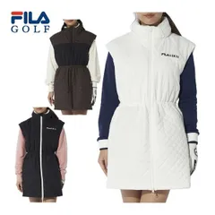 フィラゴルフ オーバーシルエット 中綿 ワンピース ウェア レディース M-LL 794-242 