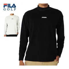 フィラゴルフ 両面起毛 モックネック 長袖シャツ ウェア メンズ 784-562 M-LL 