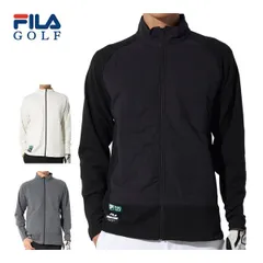 フィラゴルフ ストレッチ 裏起毛 薄中綿 フリース ハイブリッド フルジップ 長袖シャツ ウェア メンズ 784-541 M-LL 