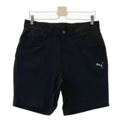 サイズ：L PUMA GOLF プーマゴルフ 2024年モデル ストレッチ ハーフパンツ  ブラック系 [240101563403] ゴルフウェア メンズ ストスト