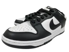 NIKE (ナイキ) Dunk Low Retro ダンク ロー レトロ パンダ スニーカー DD1391-100 28cm US10 ホワイト ブラック メンズ/065