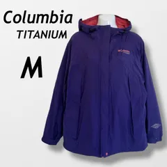 Columbia コロンビア TITANIUM レディース マウンテンパーカー  L ジップジャケット ダプルジップ 刺繍ロゴ  RN 69724 CA 05367 ナイロン パープル系 (K029)★