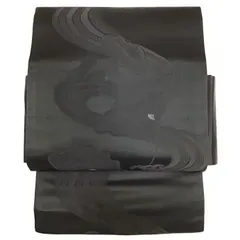 名古屋帯・喪服用・植物文様・No.200701-1686・梱包サイズ60