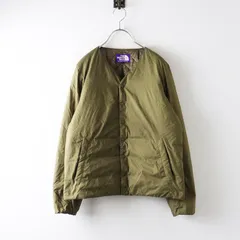ザノースフェイスパープルレーベル THE NORTH FACE PURPLE LABEL ND2653N ダウンカーディガン WM＼カーキ ジャケット【2400014694826】