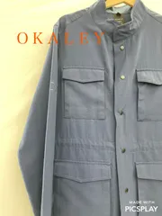 OAKLEY ナイロンジャケット M 紺  メンズ ファッション