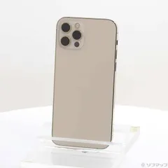 〔中古品〕 iPhone12 Pro 512GB ゴールド MGMH3J／A SIMフリー【349】