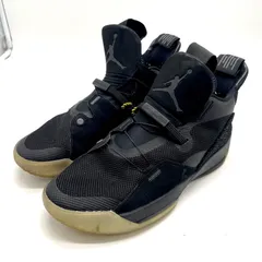NIKE AIR ナイキエア JORDAN ジョーダン 33 (XXXIII)  ユーティリティ ブラックアウト スニーカー 靴 ブラック 黒 スエード メッシュ 29<!-利用不可文字-!>p