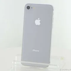 〔中古品〕 iPhone8 64GB シルバー MQ792J／A SIMフリー【377】