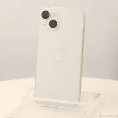 〔中古品〕 iPhone14 256GB スターライト NPW33J／A SIMフリー【371】