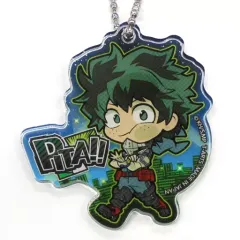 【中古】雑貨 緑谷出久 「ぴた!でふぉめ 僕のヒーローアカデミア 出動! アクリルキーホルダー」 アニメイト限定