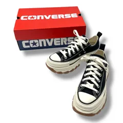 箱付き converse コンバース ALL STAR (R) TREKWAVE OX オールスター トレックウエーブ 厚底 ローカット スニーカー 1SD0664 黒 ブラック 23.5cm レディース 通年 ゴーゴー古着マルイ北千住店 26 No.1201