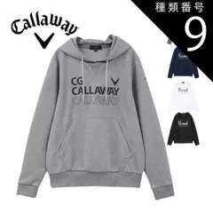 種類9：ネイビー(1120)/L キャロウェイ レディース ゴルフウェア ダンボール スウェット プルオーバー パーカー C24117203 S-LL 