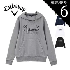 種類6：ブラック(1010)/L キャロウェイ レディース ゴルフウェア ダンボール スウェット プルオーバー パーカー C24117203 S-LL 
