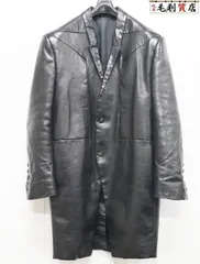 リックオウエンス RICK OWENS RP02B6756-LGW レザーコート サイズIT38 ブラック 【中古】 コート アウターのサムネイル