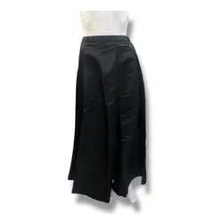 参考上代19800円 未使用品 HeRIN.CYE Nylon maxi skirt ナイロンマキシスカート ロングスカート ヘリンドットサイ 530HST31-1650 ブラック F 631A1のサムネイル