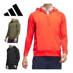 アディダス ゴルフウェア メンズ FROST GUARD パデッドコンビネーション ハーフジップ 長袖フーディー ブルゾン HAD89 M-XL 