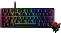 Razer Huntsman Mini 小型 ゲーミングキーボード - Linear Optical Switch 英語 US配列 60%レイアウト 光学スイッチ 超高速1.2mm作動 リニア触感 静音 Chroma R [ブラック] [リニア / 英語配列]