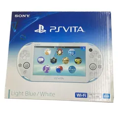 186000 現状品 SONY ソニー PS Vita PCH-2000  ライトブルー/ホワイト