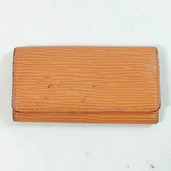 【中古】【送料無料】LOUIS VUITTON エピ ミュルティクレ4 4連キーケース マンダリン M6382H※メール便でお送りします【代引き不可】