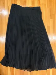 未使用タグ付き　ラルフローレン　プリーツ　スカート　サイズO　150/68A　黒