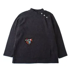 【未使用】アルベロベロ ぶたさん ウールカットソー ラメ入フリンジ 日本製 未使用】アルベロベロ ぶたさん ウールカットソー ラメ入フリンジ 日本