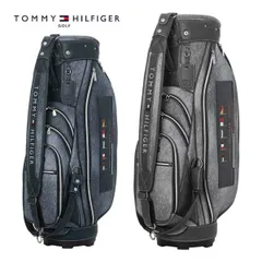 トミーヒルフィガー ゴルフ シグネチャー ワッペン カート キャディバッグ THMG5SC1