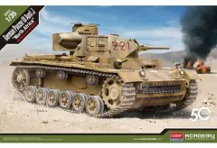 【中古】プラモデル 1/35 III号戦車 J型 北アフリカ戦線 [13531]のサムネイル