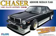 【中古】プラモデル 1/24 トヨタ チェイサー 4ドアセダンX40型「インチアップシリーズ」 [ID-173]のサムネイル