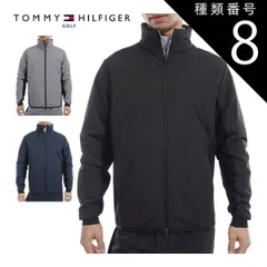 種類8：GRY(19)/L トミーヒルフィガー アクションプリーツ ハイブリッド 中綿 ジャケット ゴルフウェア メンズ M-3L THMA488 