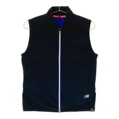 サイズ：0 NEW BALANCE GOLF ニューバランス  裏フリース ジップベスト  ブラック系 [240101461687] ゴルフウェア レディース ストスト