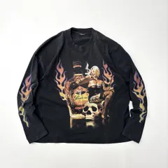 M*g様 両袖フレイム ロンT スカル系 パンテラ pantera XL相当 両袖フレイム ロンT スカル系 パンテラ pantera XL相当 - メルカリ