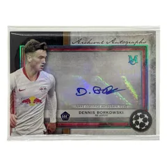 TOPPS サッカーカード MUSEUM COLLECTION DENNIS BORKOWSKI LEIPZIG /75 #AA-DB 送料無料 中古 IT1