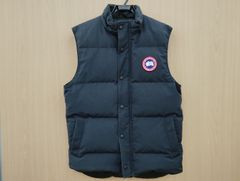 CANADA GOOSE フリースタイル ベスト サイズM ネイビー ホログラムタグ
