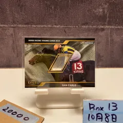 2018 Epoch サンカルロ San Carlo 43/50 DNA Card Hair Piece カード