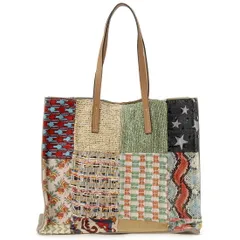 KASSIOPEA カシオペア トートバッグ レディース パッチワーク MAXI K762のサムネイル