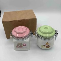トゥイーティー キャニスター 陶器ポット 2個セット - メルカリ