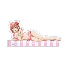 역시 나의 청춘 러브 쌀은 잘못되어 있다. 완 신작 아크릴 스탠드 유이가하마 유이(수영복) 나 가일 상품 스탠드 악스타