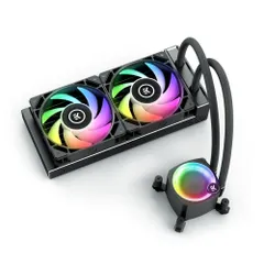 EKWB イーケーダブルビー オールインワン水冷CPUクーラー ブラックRGBモデル 240mm EK-Nucleus AIO CR240 Lux D-RGBP