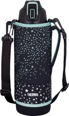 〇サーモス(THERMOS)★水筒 1.5リットル 保冷専用 軽量タイプ  ブラックスター柄 大容量 スポーツボトル