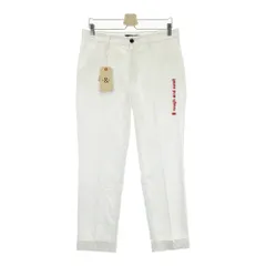 サイズ：M ROUGH&SWELL ラフアンドスウェル  ロングパンツ  ホワイト系 [240101494730] ゴルフウェア メンズ ストスト