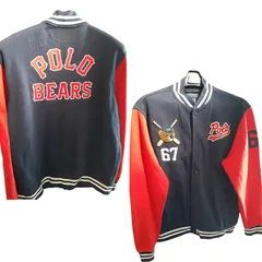 RALPH LAUREN　ラルフローレン　POLO スタジャン　XL /TG パーカー　ジャケット ブルゾン ネイビー　N09032S